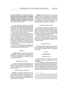 Decreto 149/1994 - Gobierno de Canarias