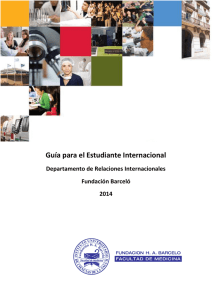Guía para el Estudiante Internacional
