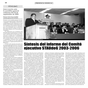 pagina 16. - La gaceta de la Universidad de Guadalajara
