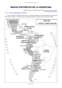 mapas históricos de la argentina