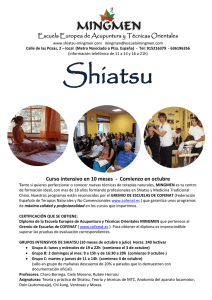 Programa curso Shiatsu 2016 - Shiatsu