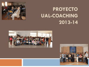 Presentación Proyecto UAL- Coaching 2013