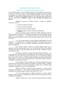 2006 - Cámara Penal de Santa Fe