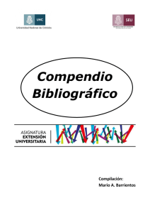 Compendio Bibliográfico - Universidad Nacional de Córdoba