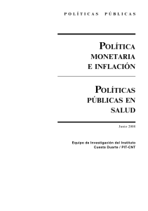políticas públicas - Instituto Cuesta Duarte