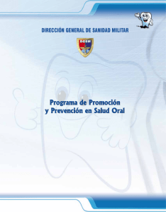 Programa de Promoción y Prevención en Salud Oral