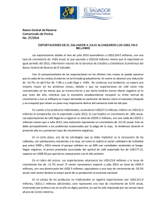 Banco Central de Reserva Comunicado de Prensa No. 27/2014