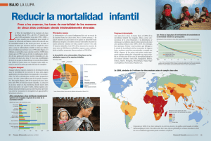 Reducir la mortalidad infantil - Finanzas y Desarrollo