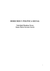 INSTRUMENTOS DE POLÍTICA SOCIAL