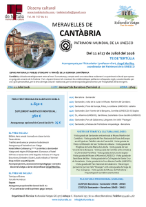 cantàbria - Kulturalia Viatges