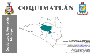 coquimatlán - Secretaría de Fomento Económico.