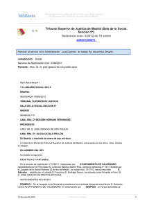 STSJ Madrid 16-1-2012, despido improcedente monitor de