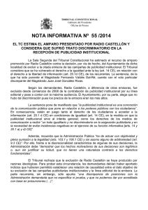 nota informativa nº 55 /2014