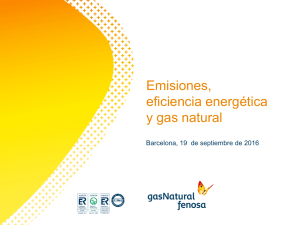 Diapositiva 1 - Fundación Gas Natural Fenosa