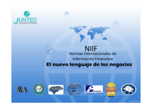 NIIF en Honduras