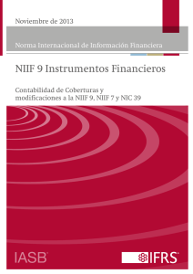 NIIF 9 Instrumentos Financieros - Instituto Nacional de Contadores