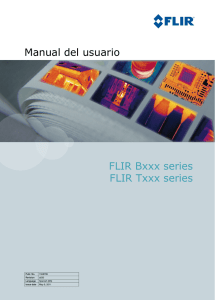 Manual del usuario FLIR Bxxx series FLIR Txxx series