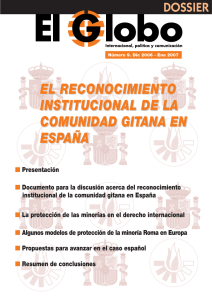 El reconocimiento institucional de la comunidad gitana en España