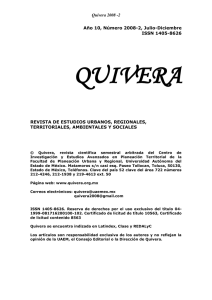 Quivera - Universidad Autónoma del Estado de México