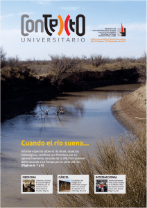 Contexto Universitario Nro 23. - Universidad Nacional de La Pampa