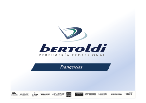 BERTOLDI - Presentación de la Franquicia