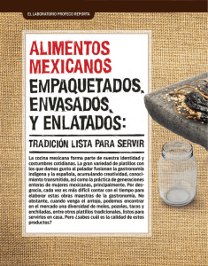 Alimentos mexicanos, septiembre