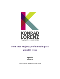 consejo superior - Fundación Universitaria Konrad Lorenz