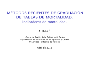 MÉTODOS RECIENTES DE GRADUACIÓN DE