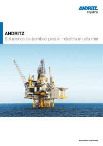 ANDRITZ Solución en bombas para actividades offshore
