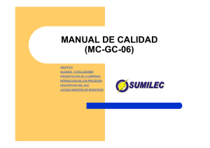 manual de calidad (mc-gc-06) - Universidad Tecnológica de Pereira