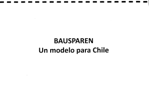 BAUSPAREN Un modelo para Chile