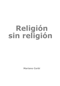 Religión sin religión