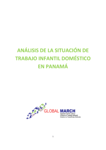 análisis de la situación de trabajo infantil doméstico en panamá