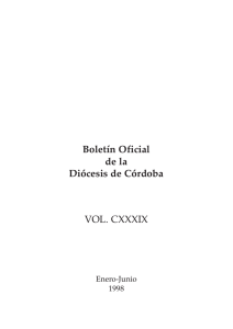 Enero - Junio - Diócesis de Córdoba