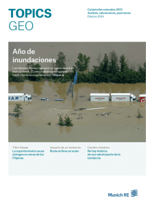 TOPICS GEO – Catástrofes naturales 2013