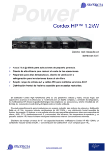 Cordex HP™ 1.2kW