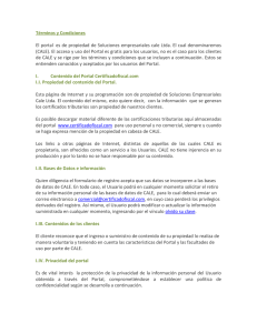 Terminos y Condiciones - Certificado Fiscal Colombia