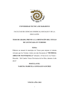 UNIVERSIDAD TECNICA DE BABAHOYO FACULTAD DE