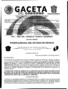 PODER JUDICIAL DEL ESTADO DE MEXICO