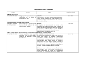 Catálogo de Normas Técnicas Guatemaltecas