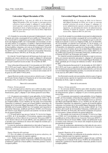 Universitat Miguel Hern&aacute;ndez d`Elx Universidad