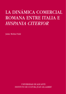 La dinámica comercial romana entre Italia e Hispania Citerior