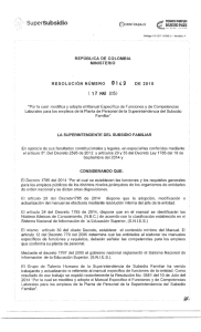 Resolución No. 0149 de 2015