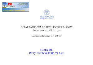 guia de requisitos por clase