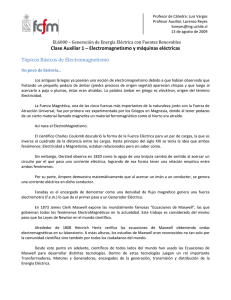 Clase Auxiliar 1 – Electromagnetismo y máquinas eléctricas