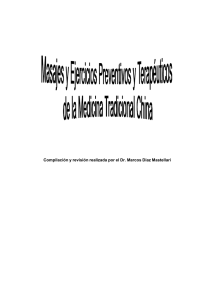 Compilación y revisión realizada por el Dr. Marcos Díaz Mastellari