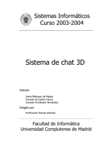 Sistema de chat 3D - E