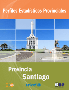 Perfil Estadístico Provincial. Provincia Santiago