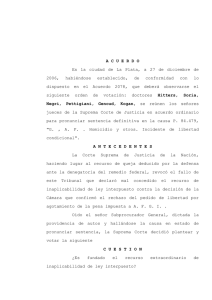 FALLO SCBA: GIMENEZ IBAÑEZ (P.84.479)