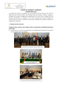 unidad de comercio y ambiente logros año 2015